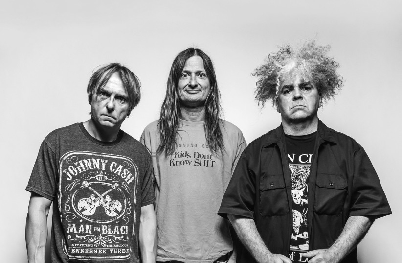  THE MELVINS, with Buzz Osbourne (right). (photo credit: Zuzz Productions)