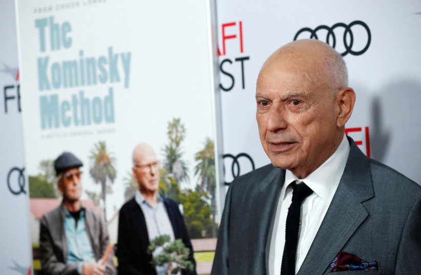  Cast member Arkin attends the premiere for the television series "The Kominsky Method" in Los Angeles. (photo credit: REUTERS)