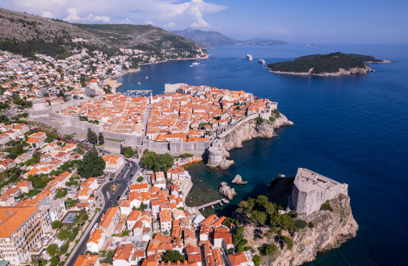 A general view of Dubrovnik, Croatia June 7, 2022. Picture taken with a drone on June 7, 2022. (photo credit: ANTONIO BRONIC/REUTERS)