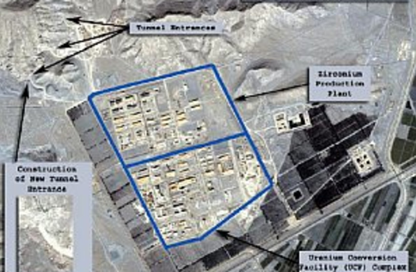 iran nuclear, satellite  (photo credit: Isis)