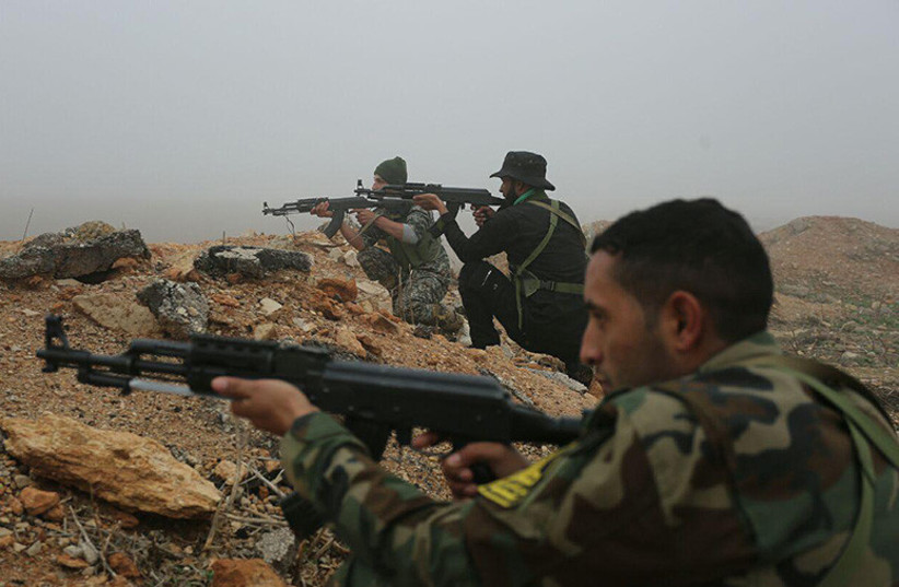  Fighters in Syria (photo credit: Wikimedia Commons)