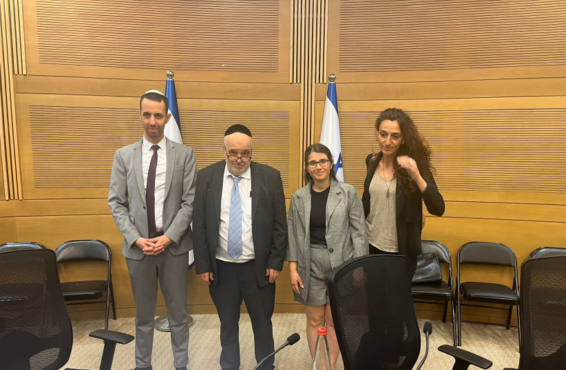 Commemoration day in memory of Diaspora Jewry held in the Knesset amidst violent riots in France (photo credit: KOBI VARON)