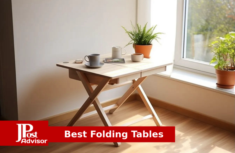  Best Folding Tables for 2023 (photo credit: PR)