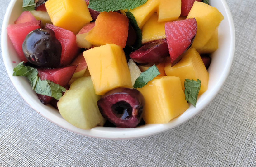  Summer fruit salad (photo credit: HENNY SHOR)