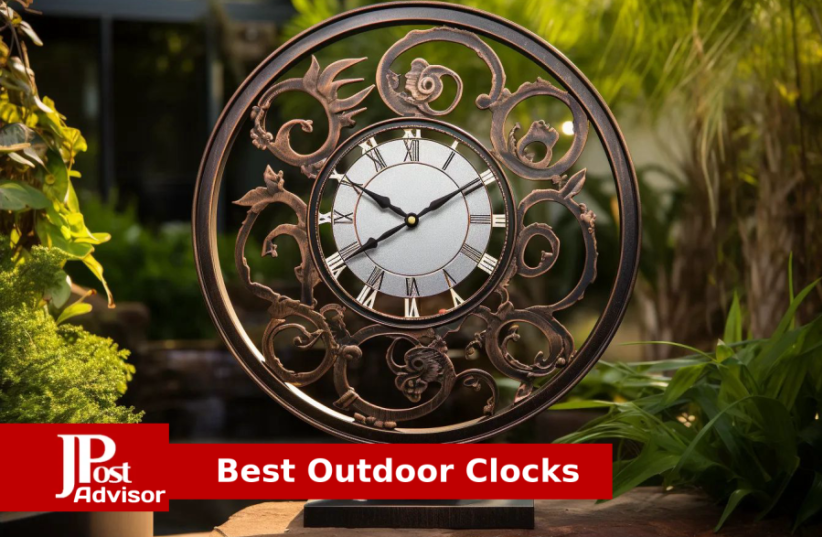  Best Outdoor Clocks for 2023 (photo credit: PR)