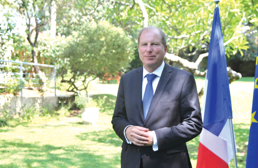  FRENCH AMBASSADOR to Israel Eric Danon: We are putting in place a system of cooperation that says Israel and France are really allies. (photo credit: FRENCH EMBASSY)