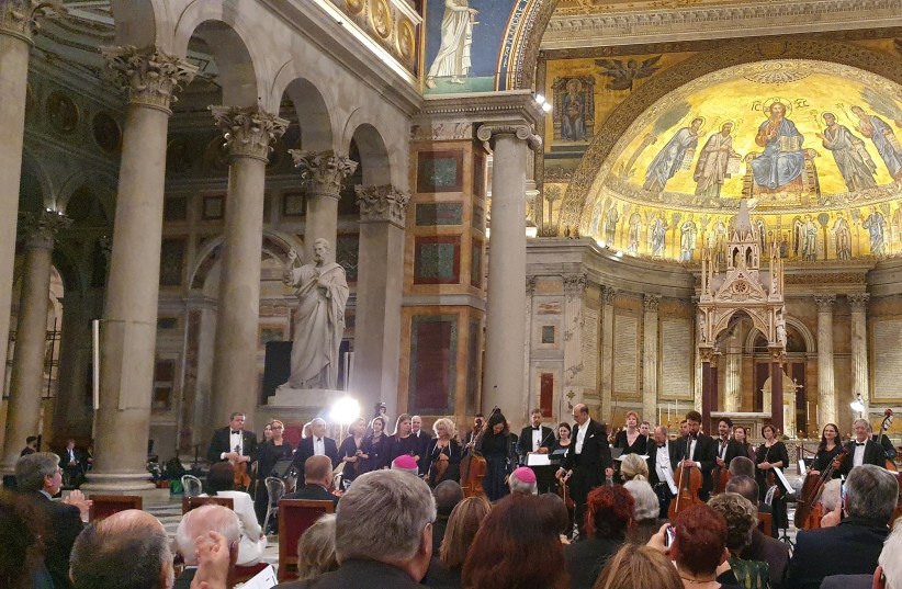   Jerusalem Symphony Orchestra at the Vatican  (photo credit: Eldad Hayet)