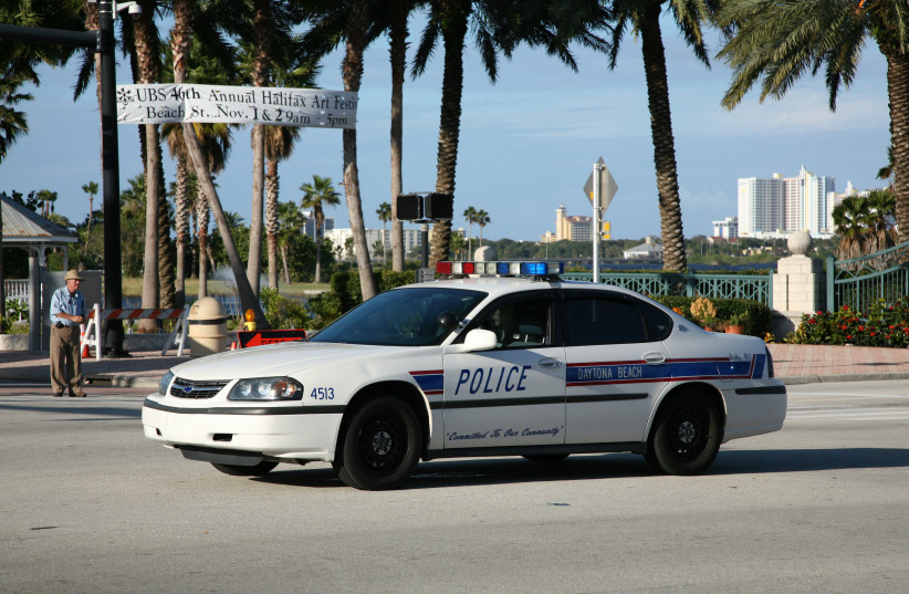  A Daytona Beach police vehicle. (photo credit: Wikimedia Commons)