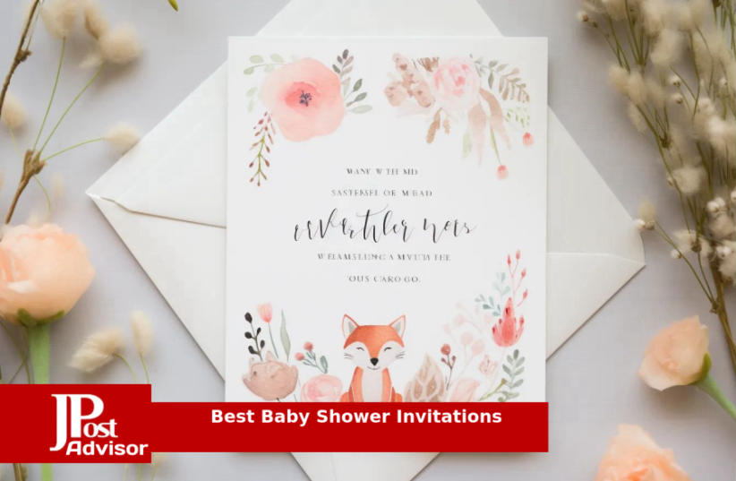  Most Popular Baby Shower Invitations for 2023 (photo credit: PR)
