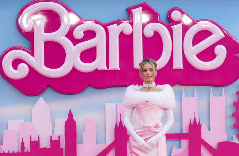  Margot Robbie attends the European premiere of "Barbie" in London, Britain July 12, 2023. (photo credit: REUTERS/Maja Smiejkowska)