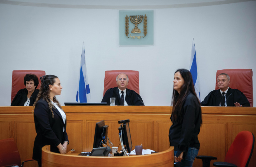  IT IS CRUCIAL to appreciate the role of the Supreme Court in safeguarding Israelis from foreign threats, says the writer. (photo credit: YONATAN SINDEL/FLASH90)