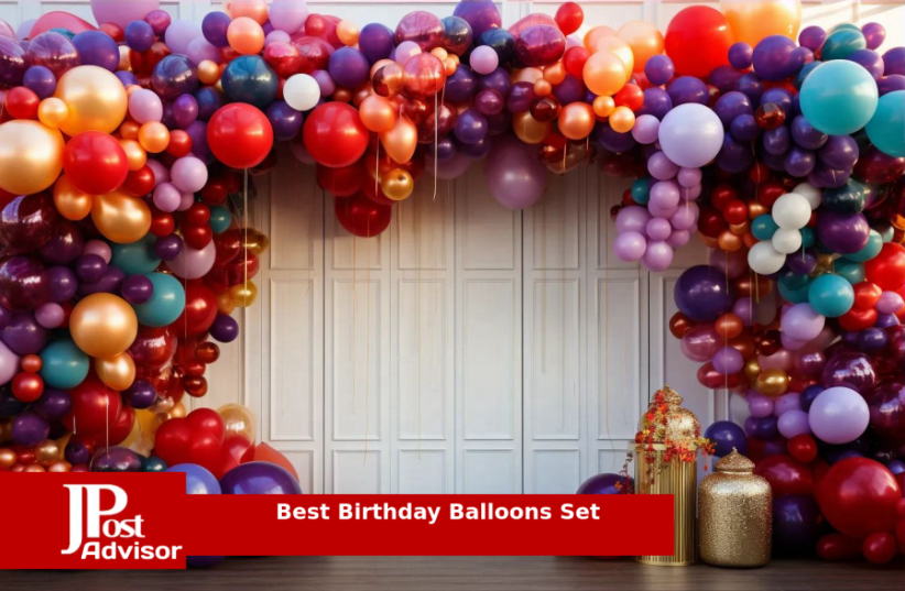  Best Birthday Balloons Set Review (photo credit: PR)