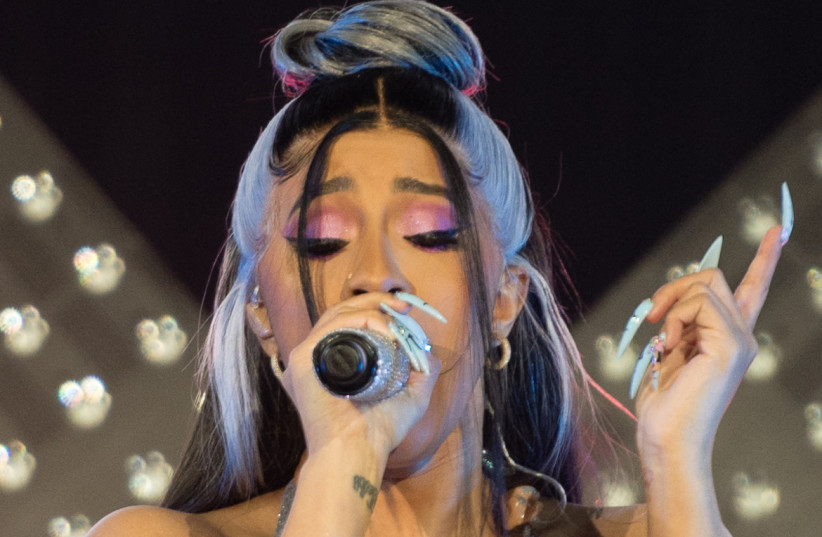  Cardi B performing at the Openair Frauenfeld music festival, July 11, 2019. (photo credit: Wikimedia Commons)