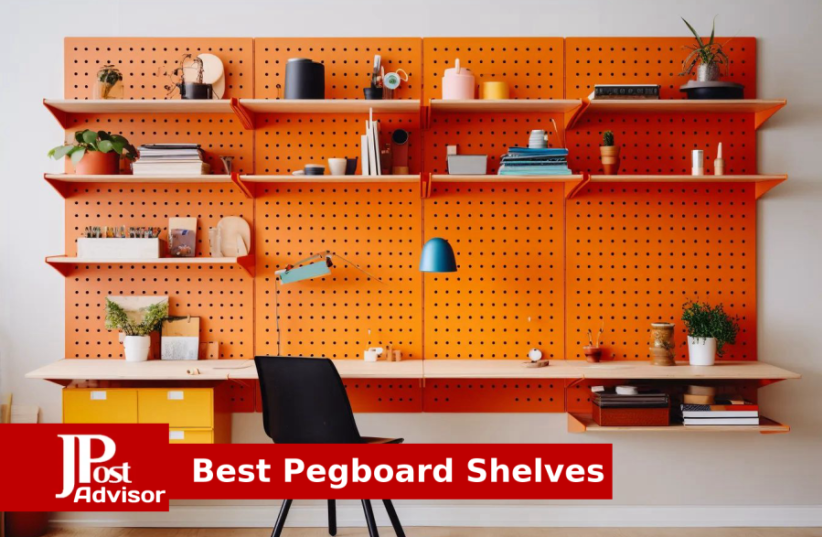  Most Popular Pegboard Shelves for 2023 (photo credit: PR)