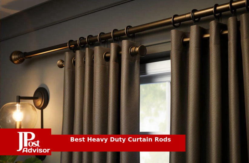  Best Heavy Duty Curtain Rods Review (photo credit: PR)