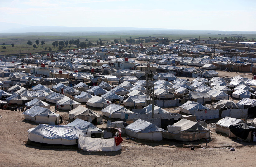  Al-Hol displacement camp, Syria (photo credit: REUTERS/ALI HASHISHO)