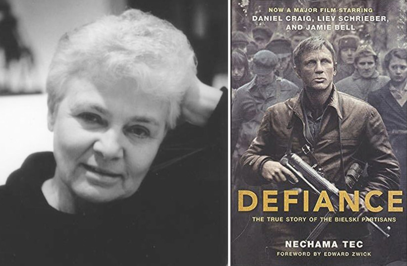  University of Connecticut sociologist and historian Nechama Tec's 1993 book “Defiance: The Bielski Partisans” was adapted for a 2008 film directed by Edward Zwick. (photo credit: JEWISH WOMEN'S ARCHIVE)