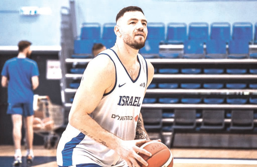  AFTER MANY years of sitting on the bench for the National Team, Netanel Artzi will get more playing time for Israel in the Olympic Pre-Qualifying Tournament this weekend.  (photo credit: YEHUDA HALICKMAN)