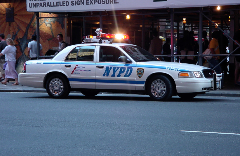  An NYPD car. (photo credit: Wikimedia Commons)