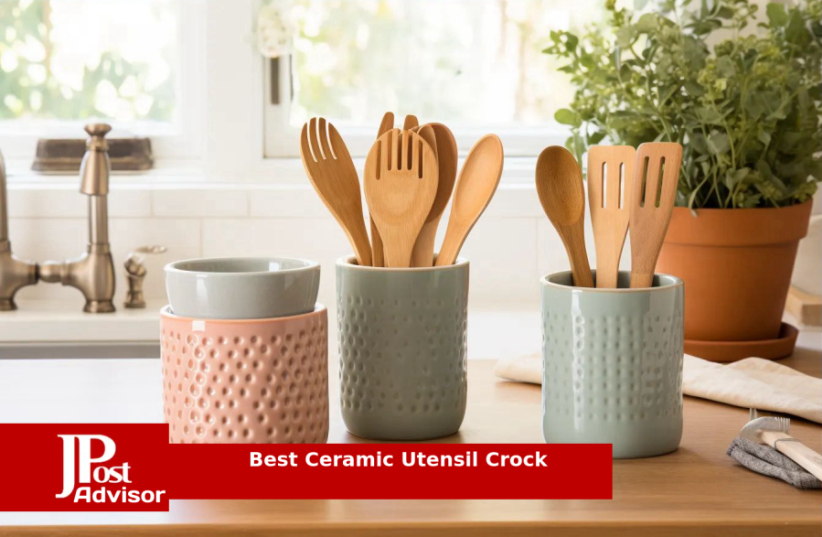  Most Popular Ceramic Utensil Crock for 2023 (photo credit: PR)