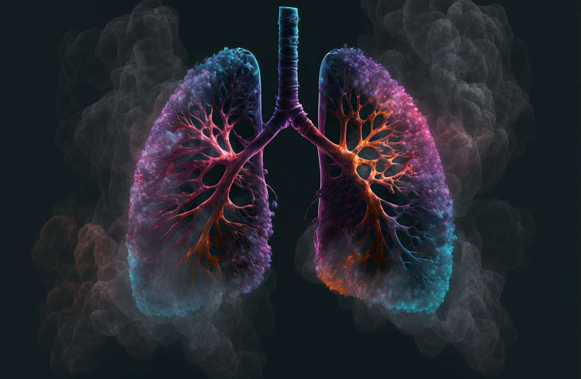  An illustrative image of lung cancer. (photo credit: INGIMAGE)