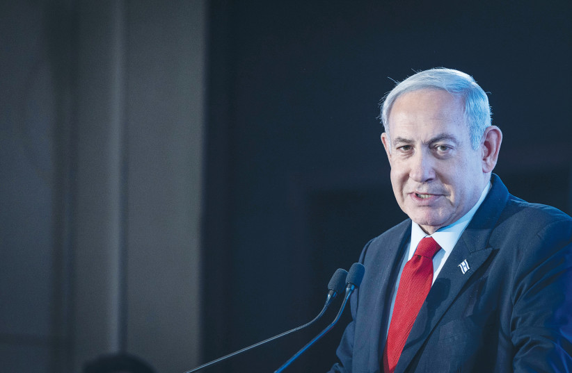  BENJAMIN NETANYAHU’S governing mix of immorality, incompetence, and arrogance has emboldened the Bash-Israel-Firsters, the writer argues. (photo credit: Chaim Goldberg/Flash90)