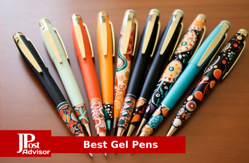 Top Selling Gel Pens  for 2023 (photo credit: PR)