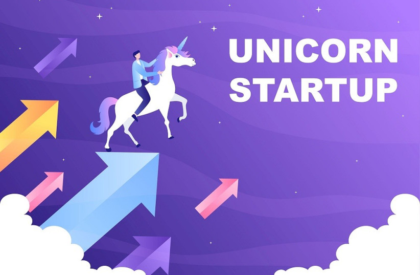  Unicorn Business Startup Symbol Vector (Illustration) (photo credit: INGIMAGE)