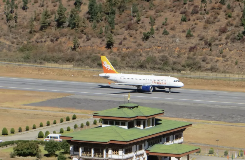  Paro, Bhutan is one of the most dangerous airports in the world. (photo credit: Walla)