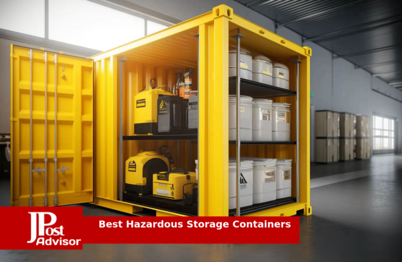  Best Hazardous Storage Containers for 2023 (photo credit: PR)