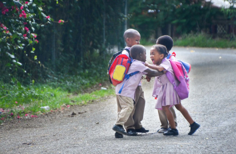  Fighting after school in Jamaica (photo credit: FLICKR)