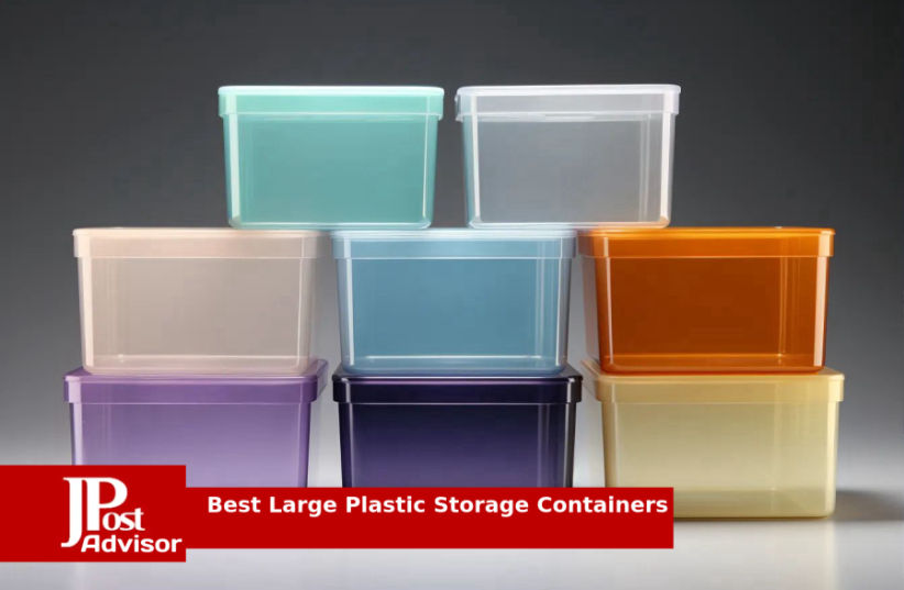  9 Most Popular Large Plastic Storage Containers for 2023 (photo credit: PR)