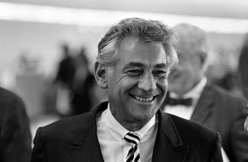  Leonard Bernstein. (photo credit: FLICKR)