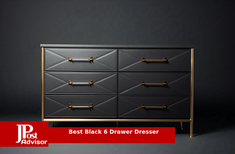  7 Best Black 6 Drawer Dressers Review (photo credit: PR)