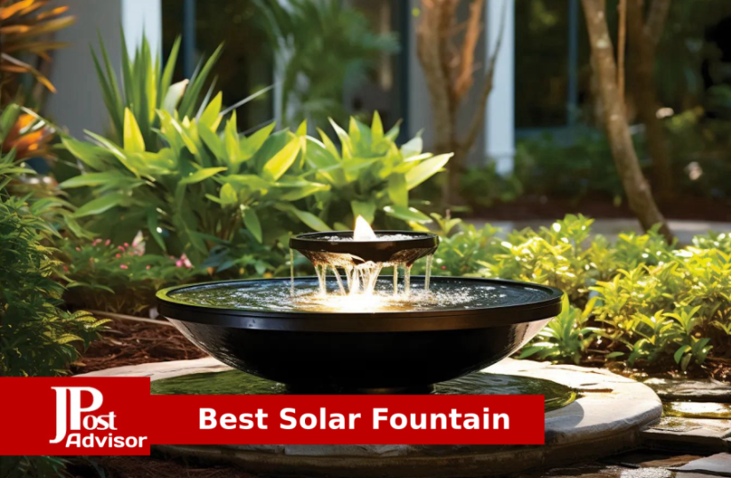  10 Most Popular Solar Fountains for 2023 (photo credit: PR)
