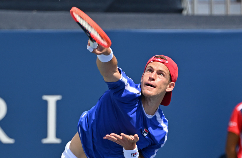 WITH PREVIOUS quarterfinal runs at the US Open – in 2017 and 2019 – Jewish-Argentinian Diego Schwartzman will look to break out of a recent slump and make some noise in this year’s tournament, which gets under way next week.  (photo credit: DAN HAMILTON-USA TODAY SPORTS)