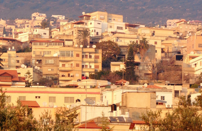  Buildings in the town of Rameh. (photo credit: Wikimedia Commons)