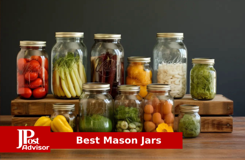  10 Top Selling  Mason Jars for 2023 (photo credit: PR)