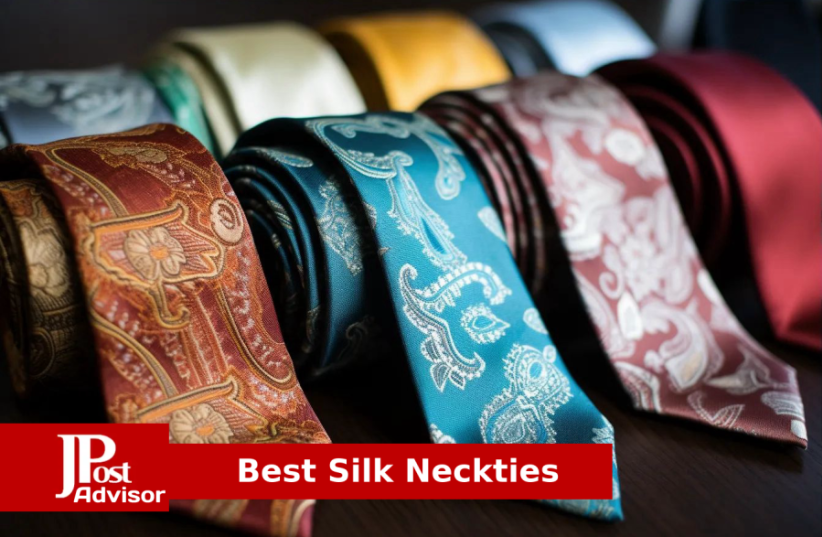 10 Most Popular Silk Neckties for 2023 (photo credit: PR)
