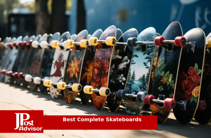  10 Best Selling Complete Skateboards  (photo credit: PR)