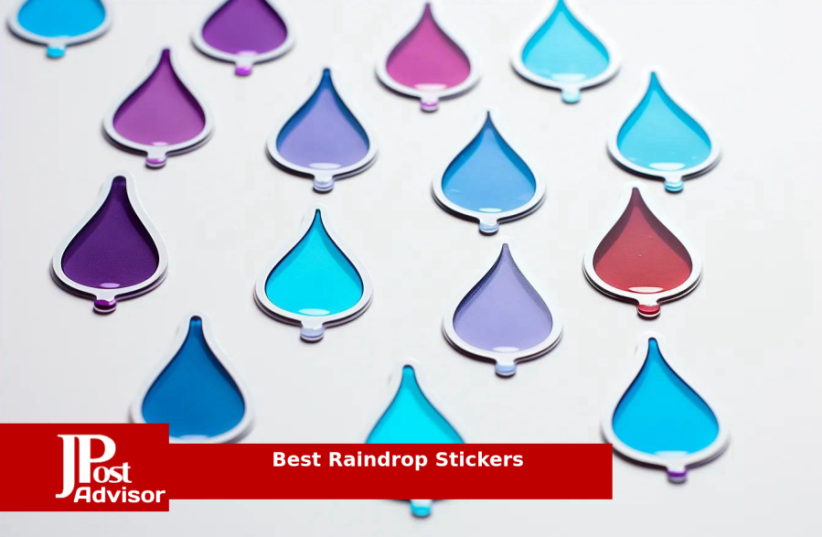  8 Best Selling Raindrop Stickers for 2023 (photo credit: PR)