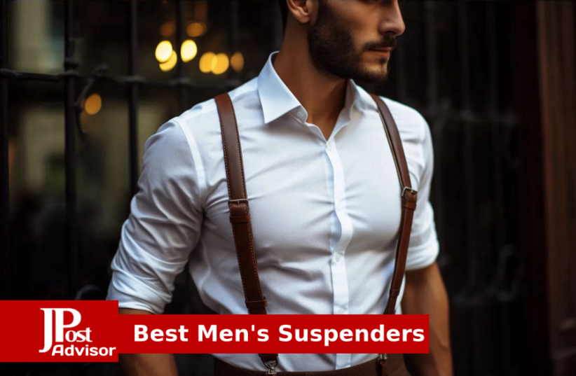  10 Best Men's Suspenders Review (photo credit: PR)