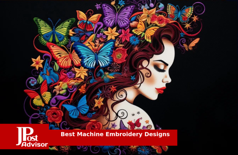  8 Best Machine Embroidery Designs for 2023 (photo credit: PR)