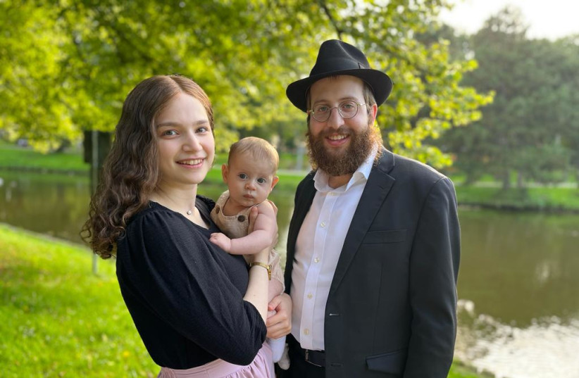  Rabbi Mendy and Mushky Halperin have arrived in Ukraine, making them the first Chabad emissaries to do so since the outbreak of war in early 2022. (photo credit: JRNU)