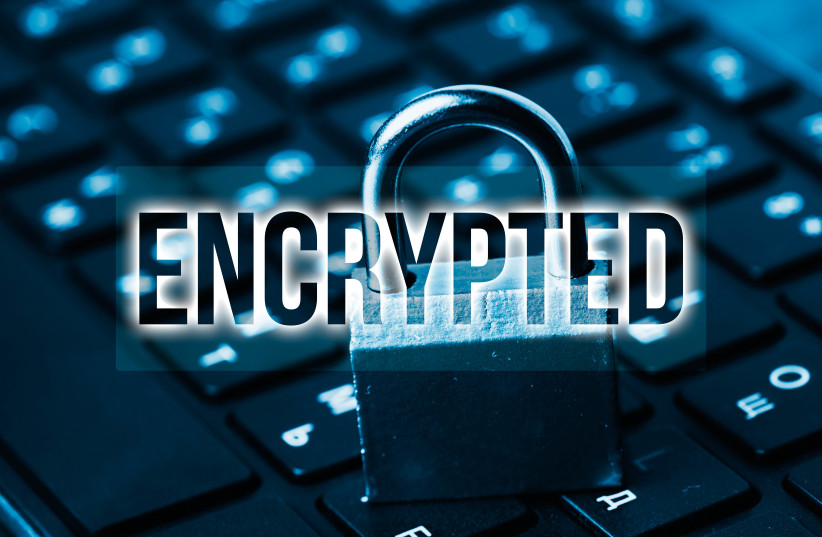  Technology concept with cyber security internet and networking - encrypted data (photo credit: FLICKR)