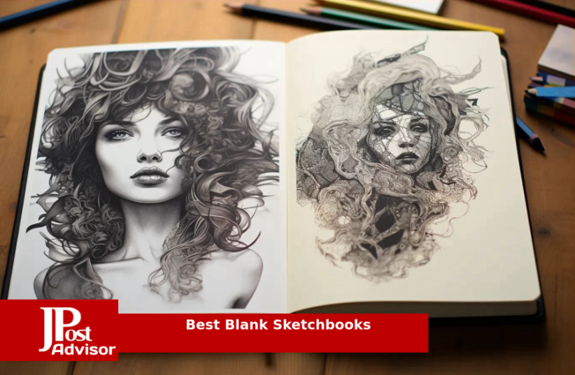  10 Best Selling Blank Sketchbooks (photo credit: PR)