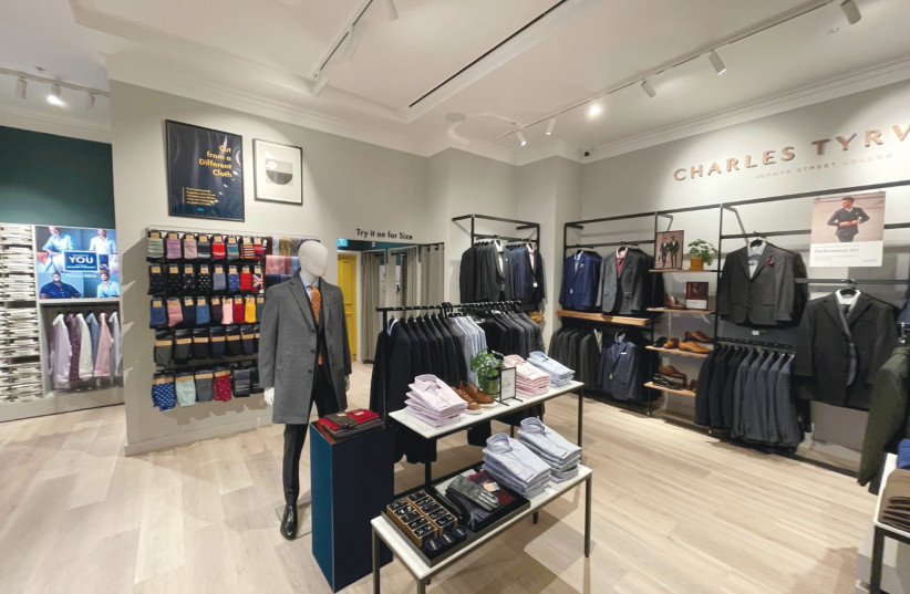  A CHARLES TYRWHITT store in London.  (photo credit: THE PENGUIN GROUP)