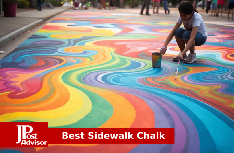  10 Best Selling Sidewalk Chalks for 2023 (photo credit: PR)