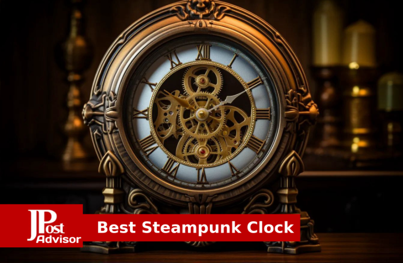  10 Most Popular Steampunk Clocks for 2023 (photo credit: PR)