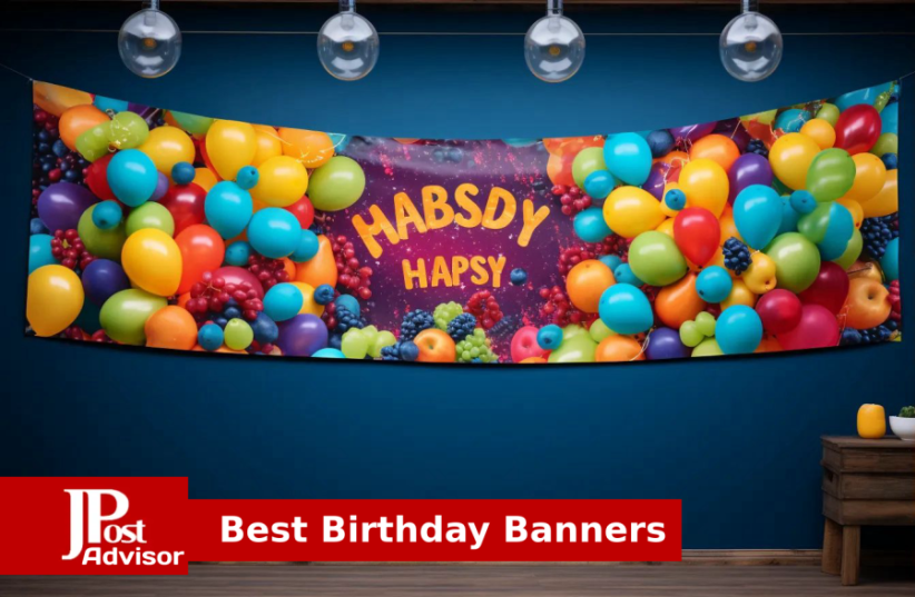  10 Best Birthday Banners Review (photo credit: PR)